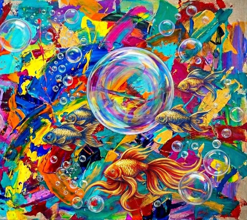 Bubbles Inner reflection