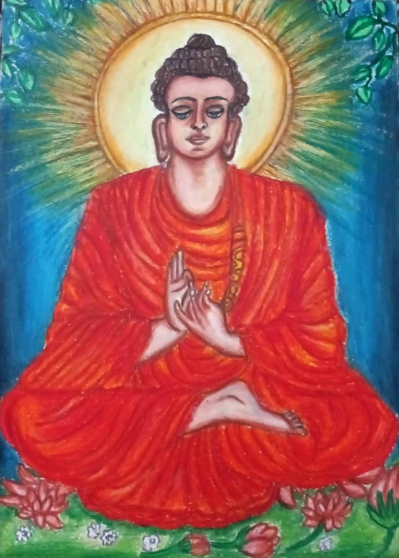 Buddha painting