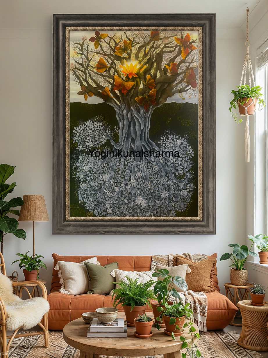 Artwork room view