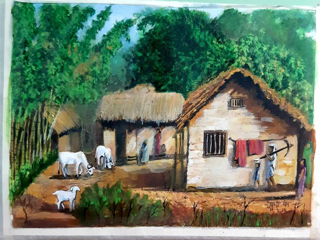 Village scene