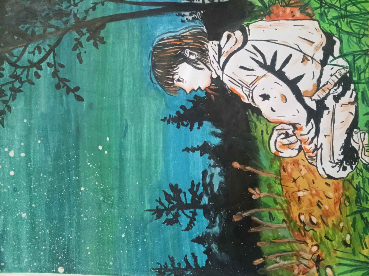 Thinking of how nature can change somebody mood