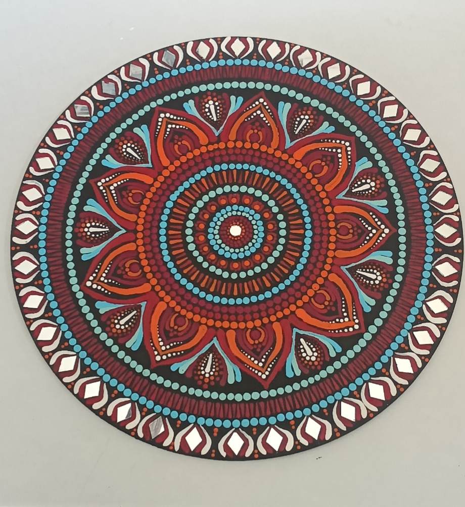 Attractive Mandala Dot Art