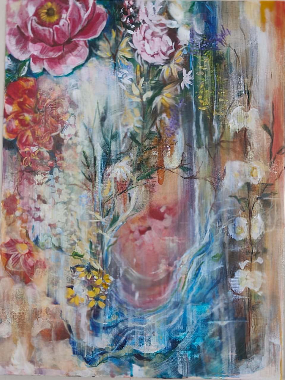 " Misty Blooms"