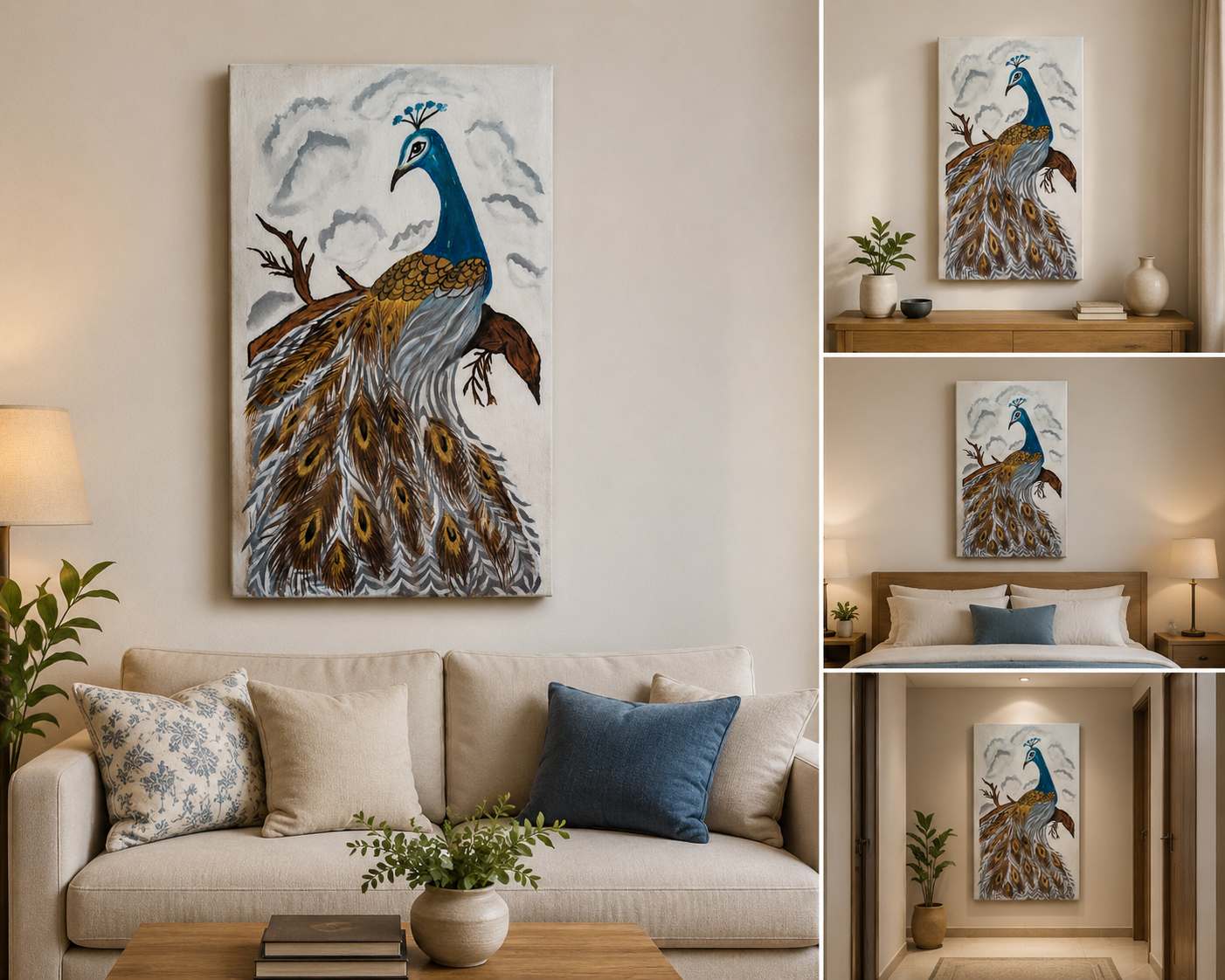 Artwork room view