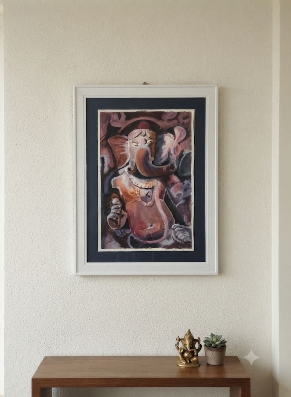 Artwork room view