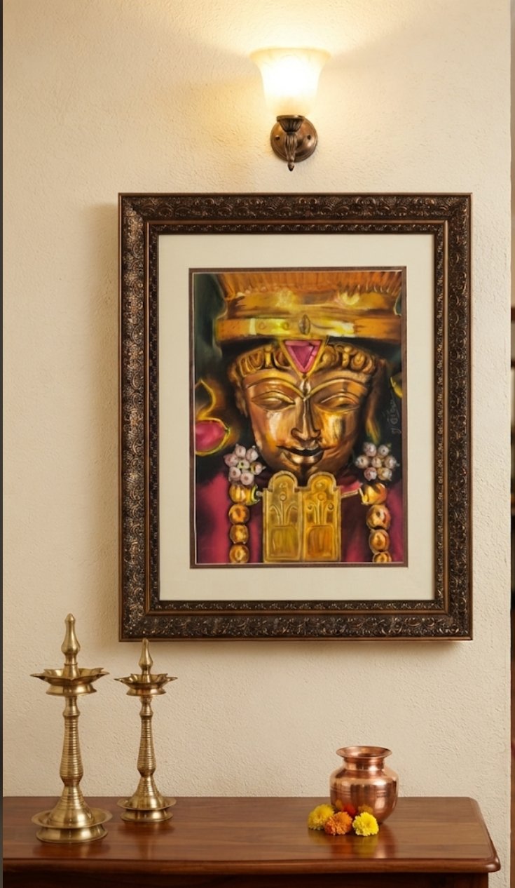 Artwork room view