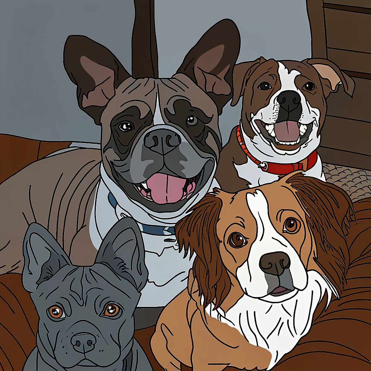 Pet Animals digital artwork