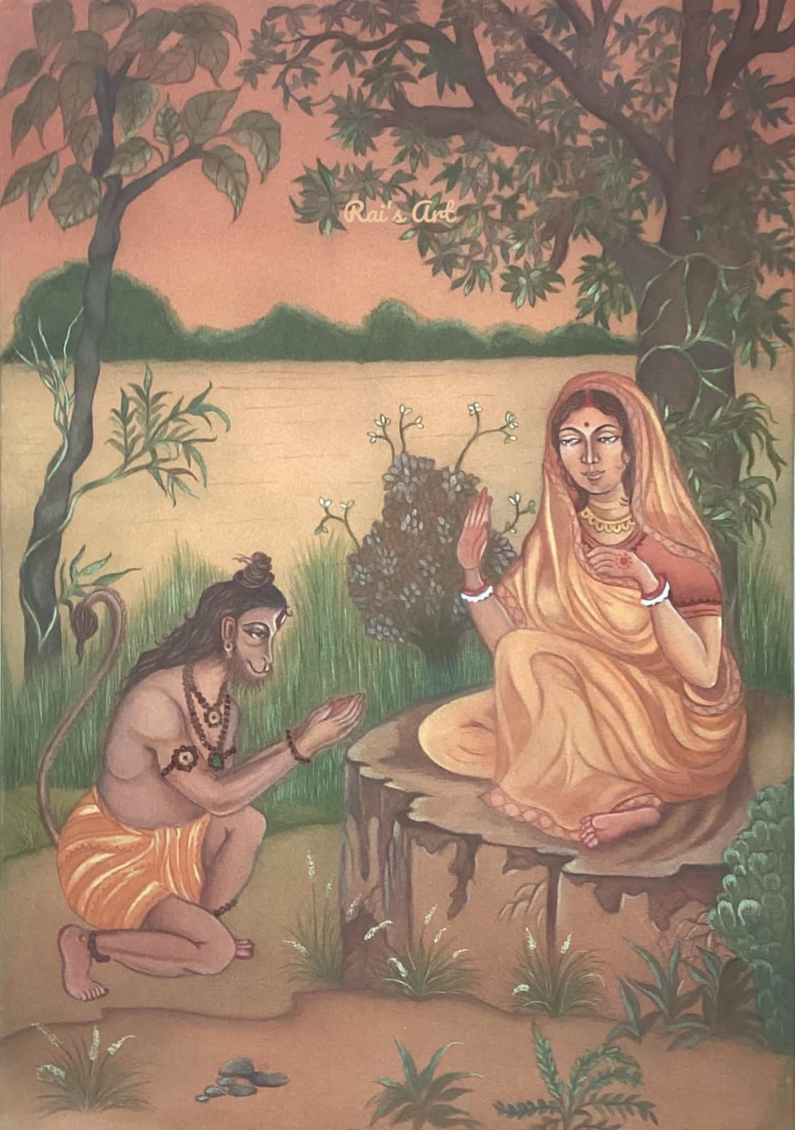 Sita In Ashok Vatika