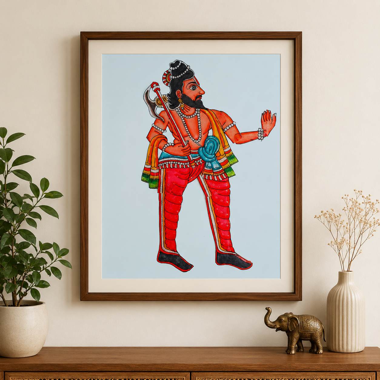 Parashurama – Traditional Leather Puppetry (Tholu Bommalata)