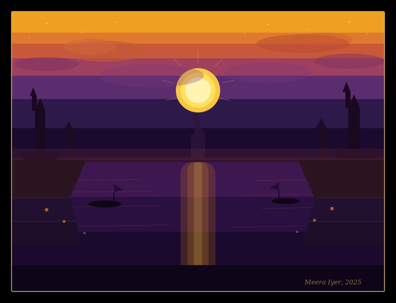 Golden Hour at the Ghats