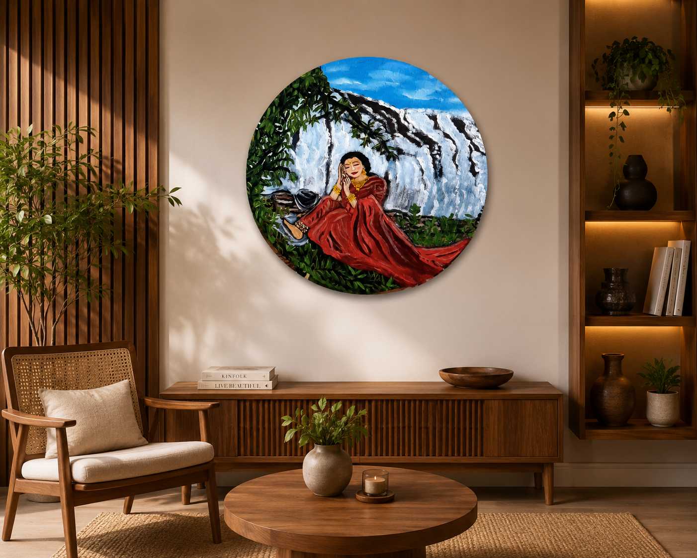 Artwork room view