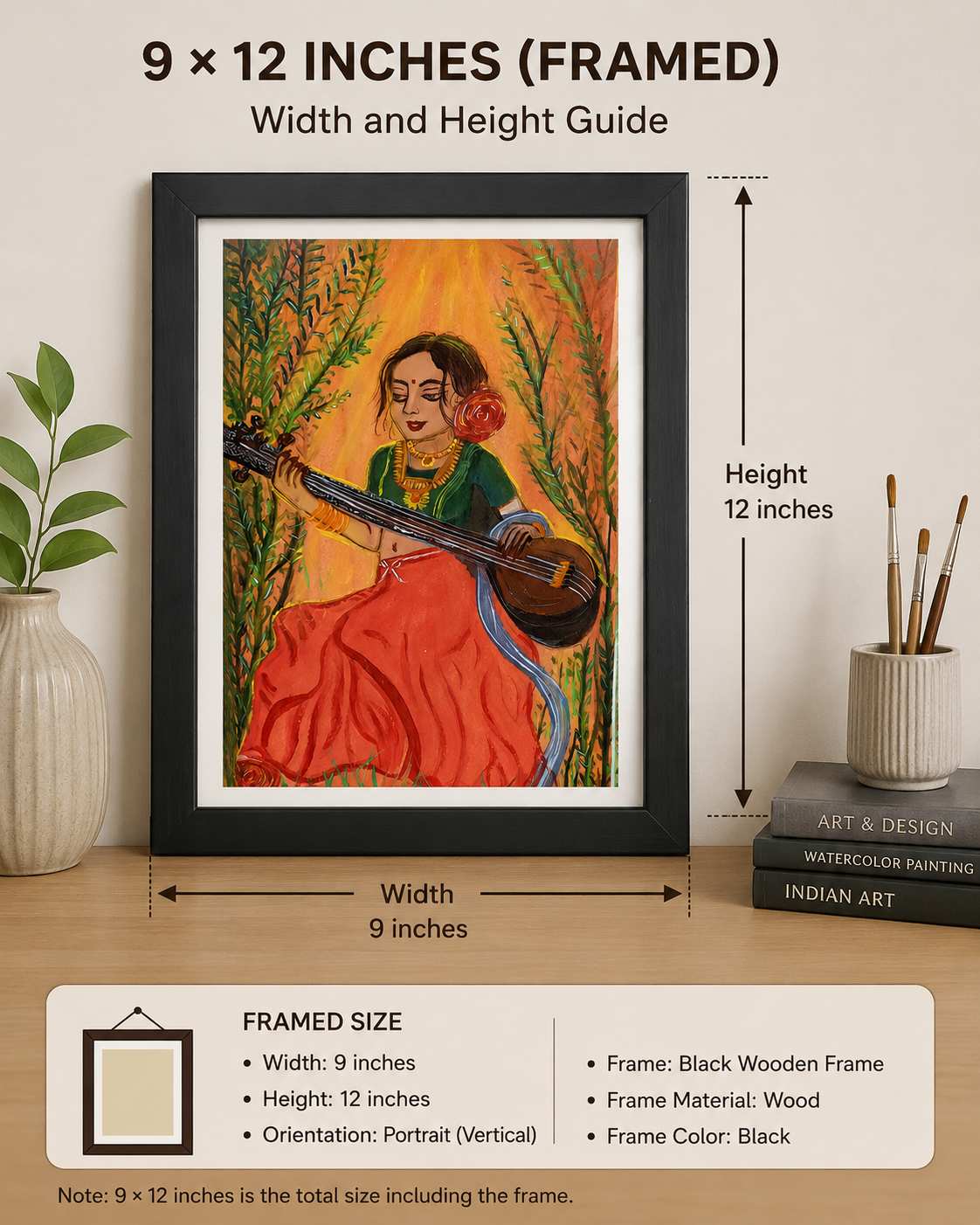Artwork room view